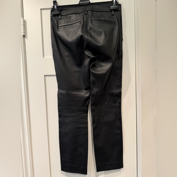 Vince Coin Pocket Stretch-Leather Pant - Picture 5 of 7